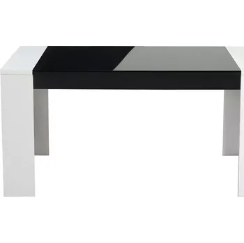 Jídelní stůl Stùl Toledo Ts 155x90 Bílý/Černá 11008828