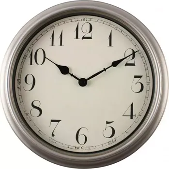 Hodiny Nástěnné hodiny Raffles 34,5cm stříbrný