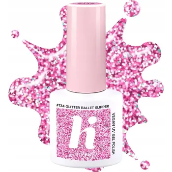 Lak na nehty HI HYBRID Hybridní lak č. 134 Glitter Ballet Slipper 5 ml