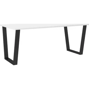 Jídelní set Stůl Cezar 185x90 – Bílý
