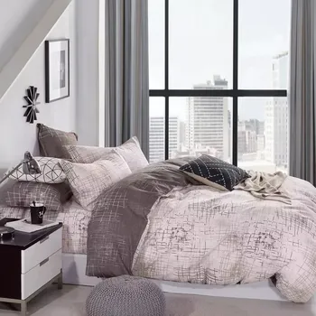 Povlečení Povlečení z bavlněného saténu ALBS-01342B 140x200 Lasher