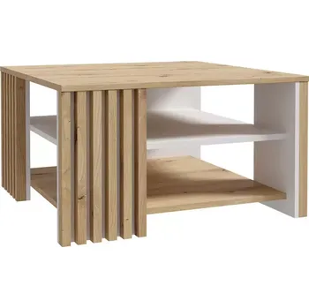 Obývací stěna Konferenční stolek Zaandam dub artisan/bílá