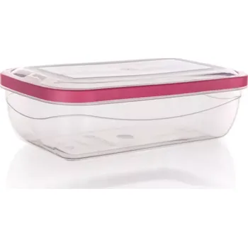 Dóza na potraviny Dóza plast Tizia 1,8l malinová 55075303