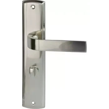 Dveřní kování Klika BELIA WC72 nikl/satén