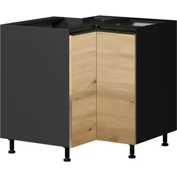 Kuchyňská linka Kuchyňská Skříňka Industry DR ”L” černá/artisan