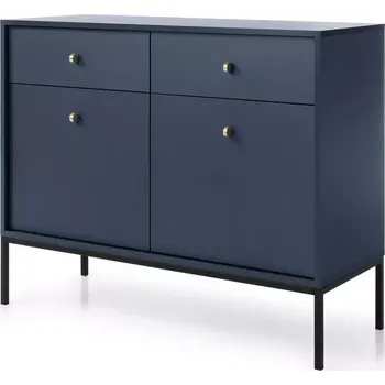 Ložnice Komoda Mono MKSZ104 tmavě modrá