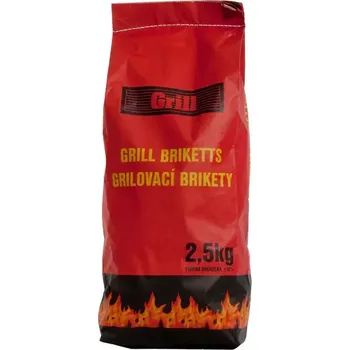 Zahradní gril Brikety z dřevěného uhlí 2,5kg