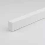 Profil plochý PVC bily lesk 10x20x1000