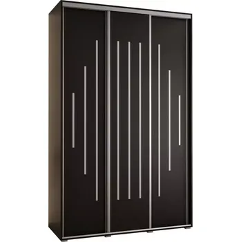 Předsíňová stěna Skříň 45 Canaris 12 160 černá/silver