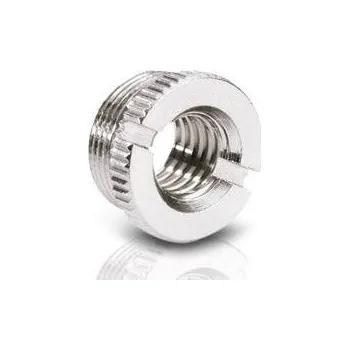 Mikrofon Adam Hall 3/8-5/8 závitová redukce Průměr:16 mm Vnitřní závit: 3/8 Vnější závit: 5/8