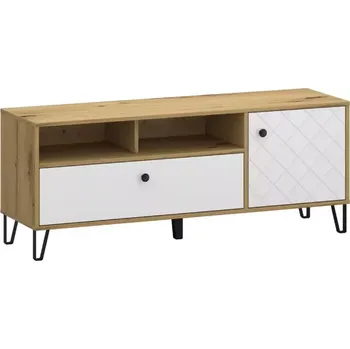 Obývací stěna TV Stolek Sorrento B 2d Dub Artisan/Bílý