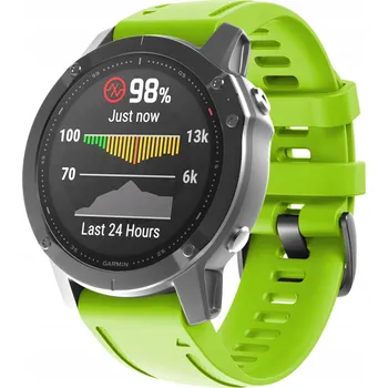 Řemínek na hodinky Silikonový řemínek pro Garmin Fenix 5S/6S 20mm