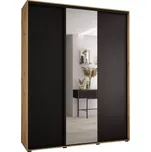 Skříň 45 Canaris 3 200 artisan/černá/černá