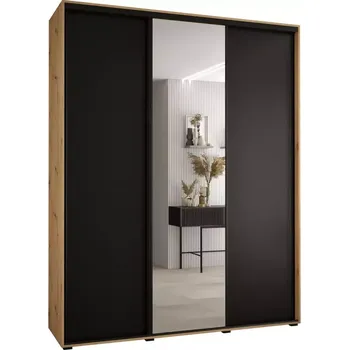 Předsíňová stěna Skříň 45 Canaris 3 200 artisan/černá/černá