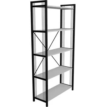 Obývací stěna Regál FD-5LBSWR-002 bílý