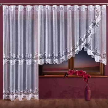 Záclona Žakárová záclona DELICJA/A728/300x150