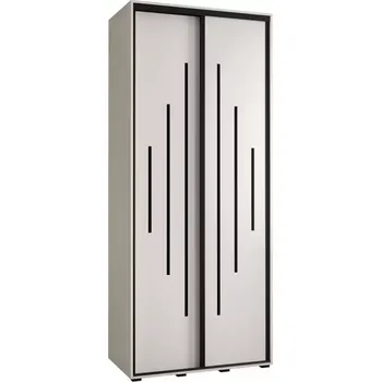 Předsíňová stěna Skříň 45 Canaris 12 100 bílá/černá