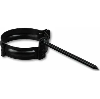 okap Evromat Objímka pozink 120/200 ral 9005 černá