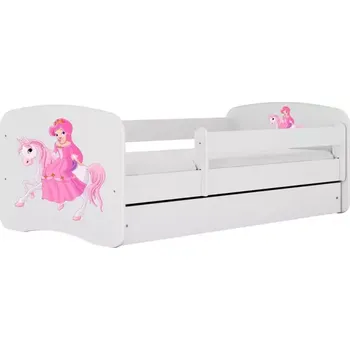 Ložnicová sestava Dětská postel Babydreams+SZ bílá 70x140 Princezna 1