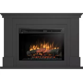 Elektrický krb Luena 26 černá