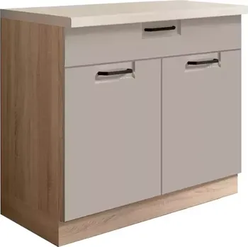 Kuchyňská Skříňka Favorit 7D Sonoma/Latte