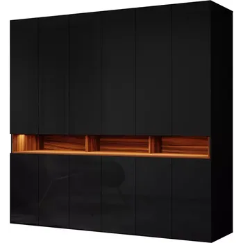 Šatní skříň Skříň Laura 240 černá