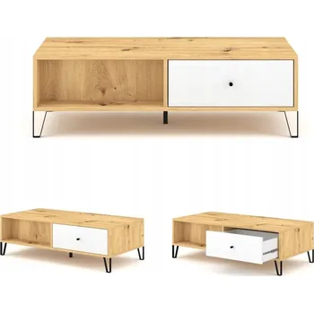 Konferenční stolek Konferenční stolek Vivaldi obdélníkový 110 x 60 x 37 cm dub artisan