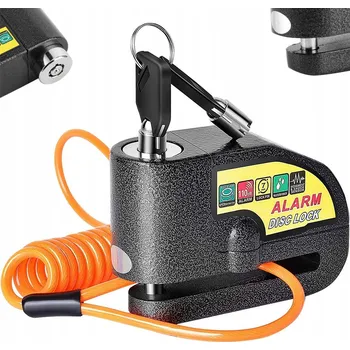 Zámek na kolo ALARM ZÁMEK NA BRZDOVÝ KOTOUČ PRO KOLO, SKÚTR ZÁMEK NA KOLO