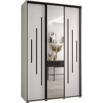 Předsíňová stěna Skříň 45 Canaris 13 160 bílá/černá