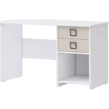 Kancelářská sestava Psací Stůl Kiki KS6-BE/KI-01 white/sand