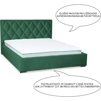 Sedací souprava Postel Balmo 160x200 Kronos 19