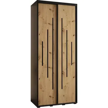 Předsíňová stěna Skříň 45 Canaris 12 100 černá/artisan/černá