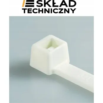 Organizace kabelů STAHOVACÍ PÁSKY 100 x 2.5 mm bílé, 100 ks