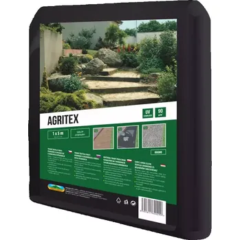 Geotextilie Textilie Agritex 1 x 5 m mulčovací černá