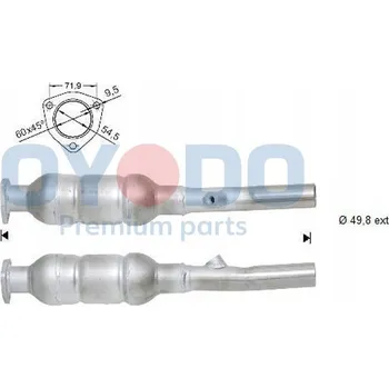 Katalyzátor Oyodo 10N0037-OYO Katalyzátor