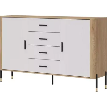 Ložnicová sestava Komoda Dante DT09 dub cremona/bílá