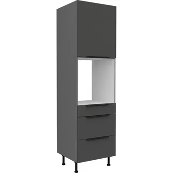 Kuchyňská skříňka Kuchyňská skříňka Aria GR/ANT Anti Fingerprint 60DPS-215 1F 3S