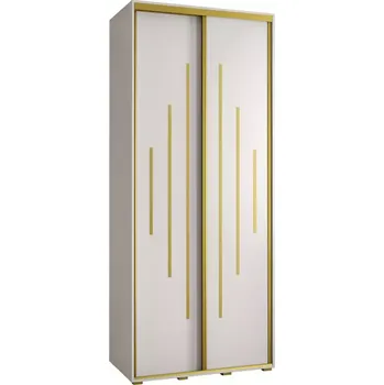 Předsíňová stěna Skříň 45 Canaris 12 110 bílá/gold