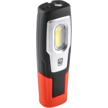 Svítilna Inspekční svítilna, typ žárovky: LED dobíjecí, svítivost: 300 lm, IP54 Inspekční svítilna RS PRO 168g