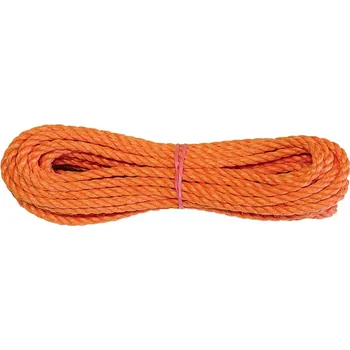 Železářství PP-lano oran. stáč. 8 mm 20 m