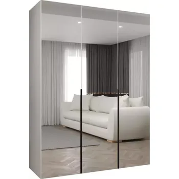 Předsíňová stěna Skříň Alicante III 150 bílá/černá