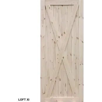 Interiérové dveře BAUMAX Loft XI 60/197/3,9 P surové