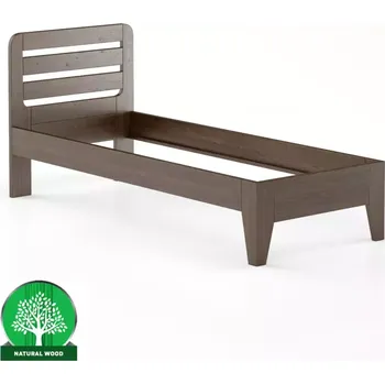 Ložnicová sestava Postel Buk Lk189–80x200 ořech