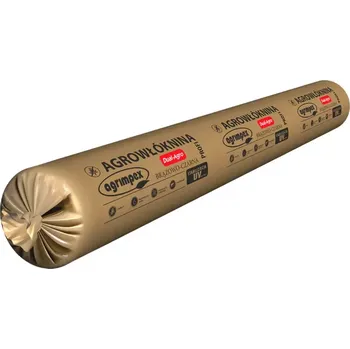 Geotextilie Mulčovací agrotextilie Dual Agro hnědo-černá 50g 0,8 x 100