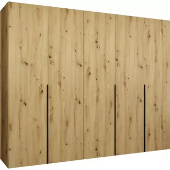 Předsíňová stěna Skříň Alicante I 250 artisan černá