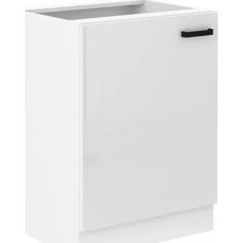 Kuchyňská skříňka Kuchyňská skříňka MIA bílý lesk/bílá 60d 1f bb