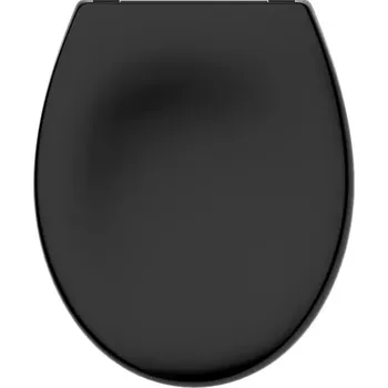 WC sedátko WC sedátko s pomalým sklápěním Amigo černá