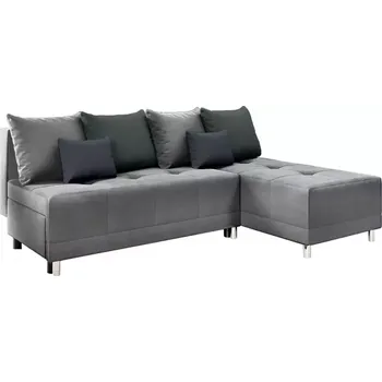 Sedací souprava Rohová sedací souprava Max New Vena 18+16+15 šedá