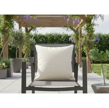 Polštář Dekorační venkovní polštář s výplní YUKON krémová 45x45 cm Mybesthome Polštář je již včetně vyjímatelné výplně.