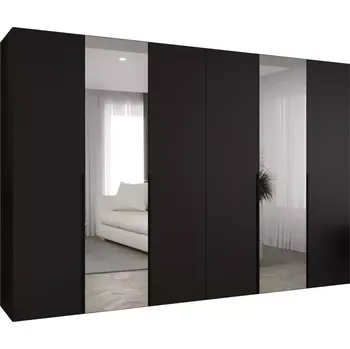 Předsíňová stěna Skříň Alicante II 300 černá